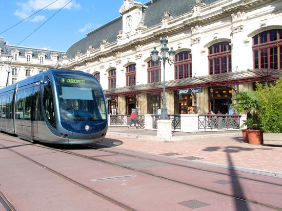 photo de la gare st jean de Bordeaux